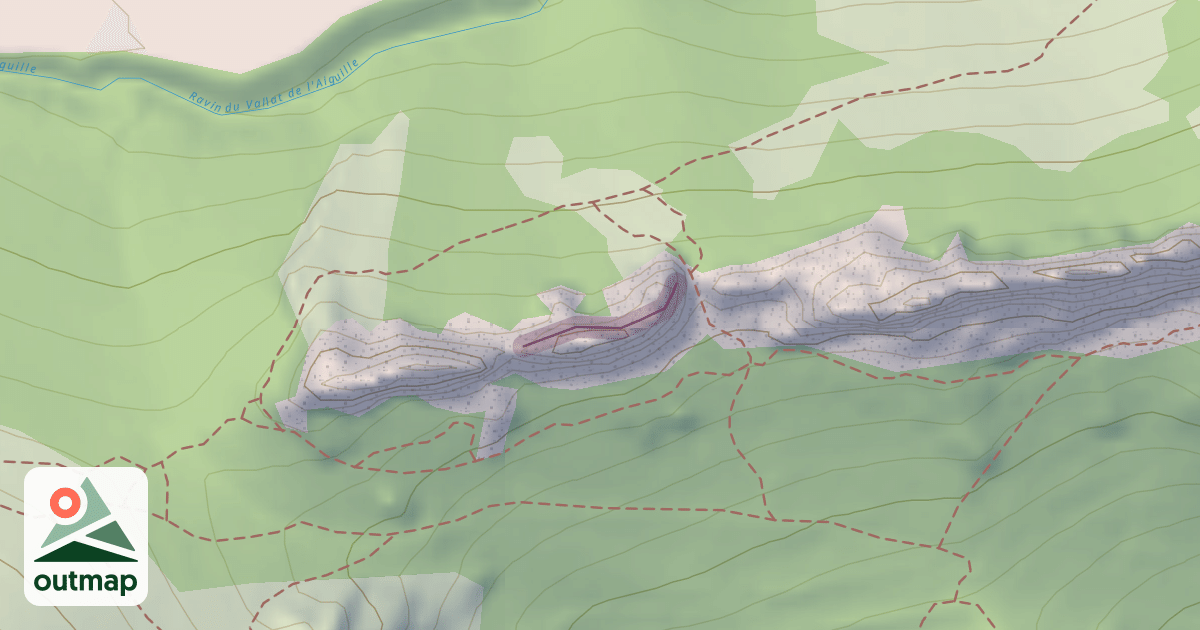 Map of Climbing Site