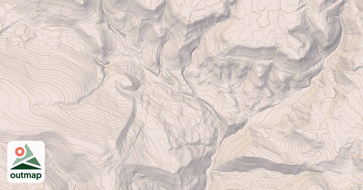 Map of BIG BEAVER BASIN