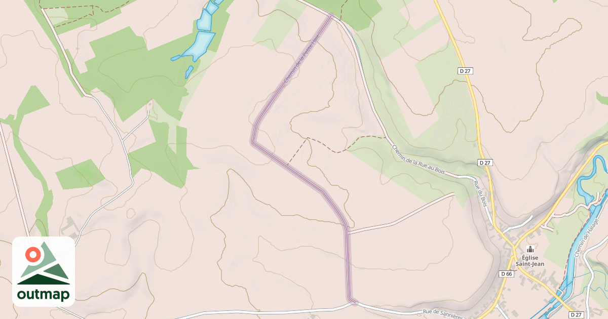 Map of Chemin de la Petite Haie