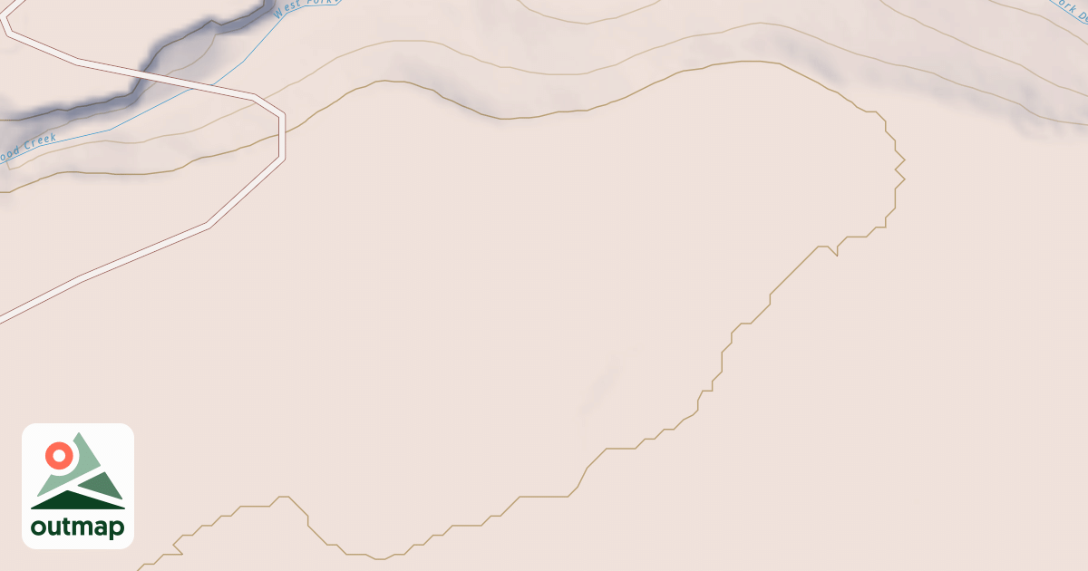 Map of USFS National Forest System Roads {3DD7849C-30A4-4044-8090-7BF96BF6F48E}