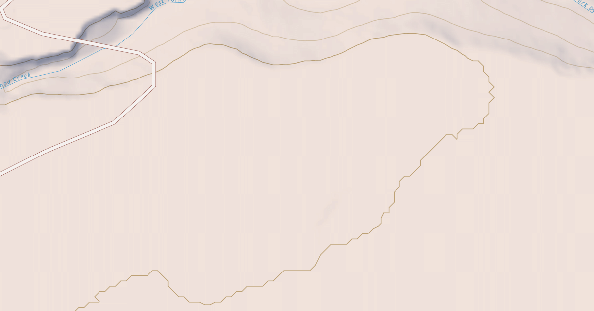 Map preview of USFS National Forest System Roads {3DD7849C-30A4-4044-8090-7BF96BF6F48E}