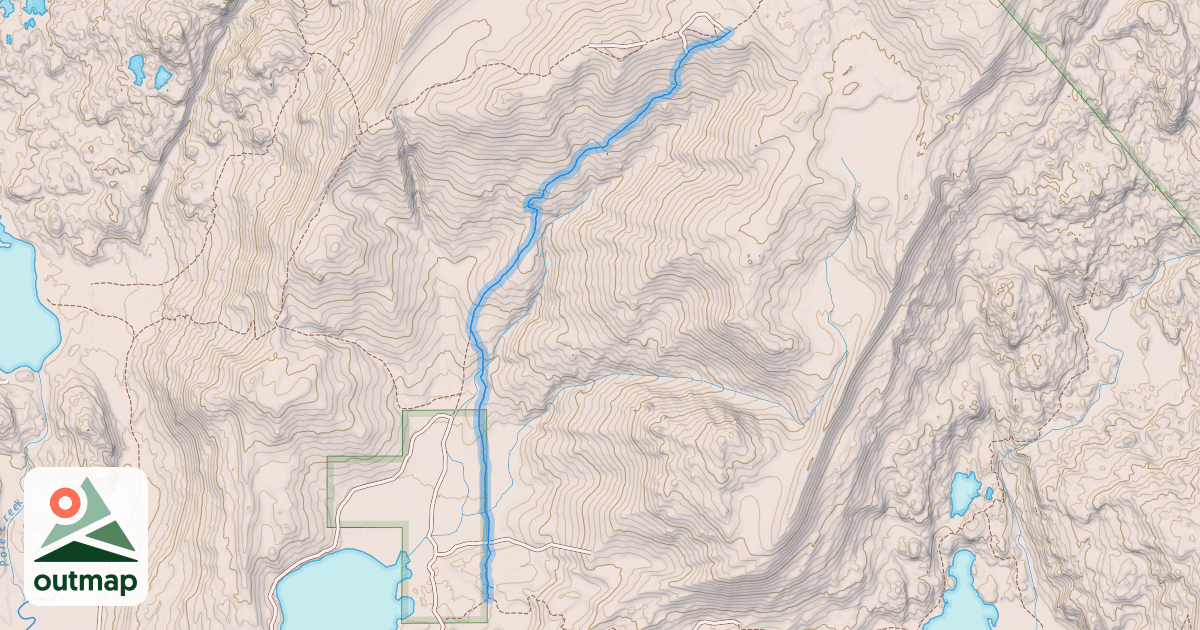 Map of Timico Trail
