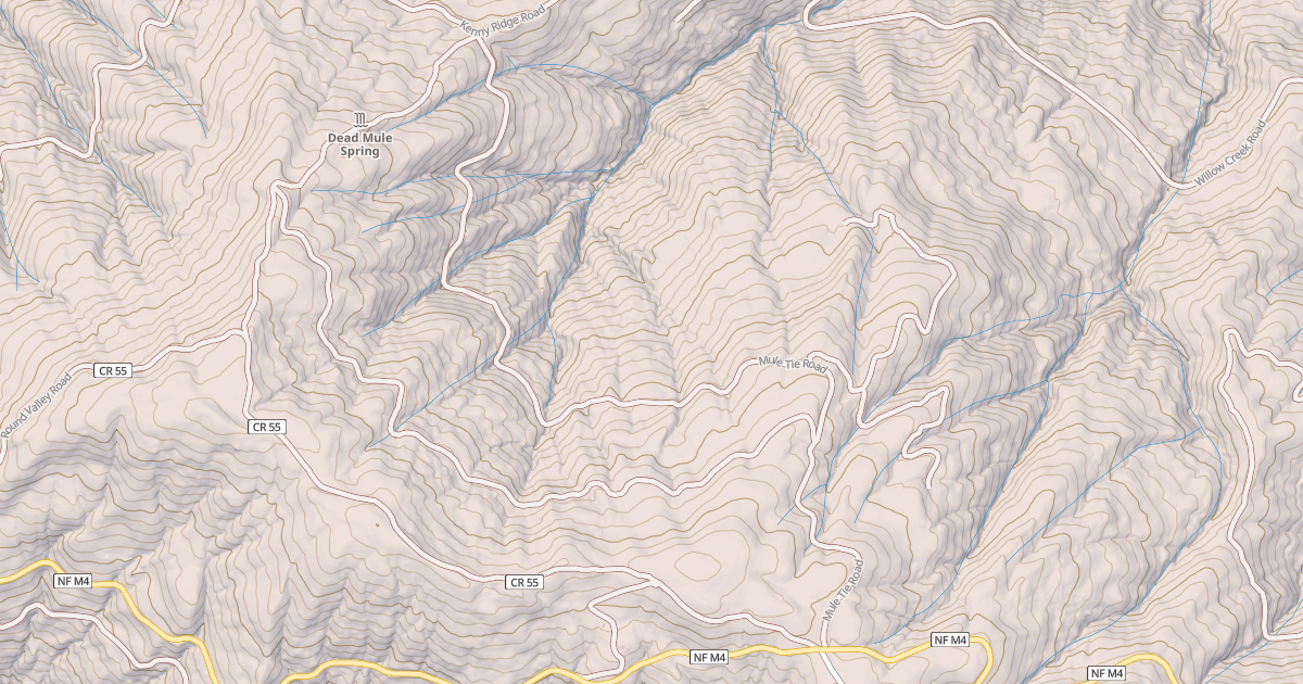 Map preview of MULE TIE
