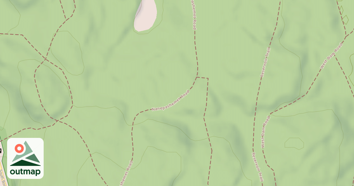 Map of Mountain Bike