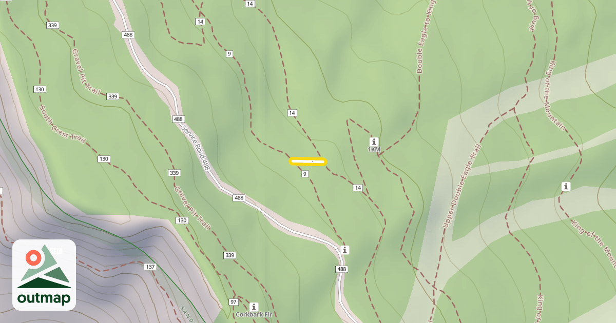 Map of Rocky Point-Klaus Connector