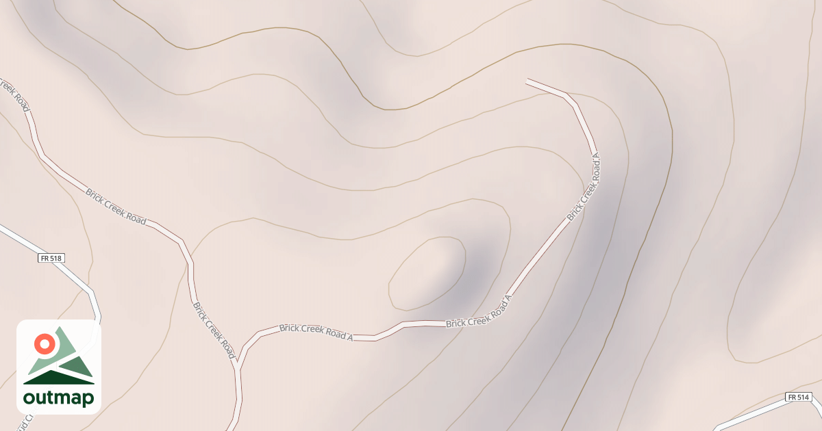 Map of BRICK CREEK A