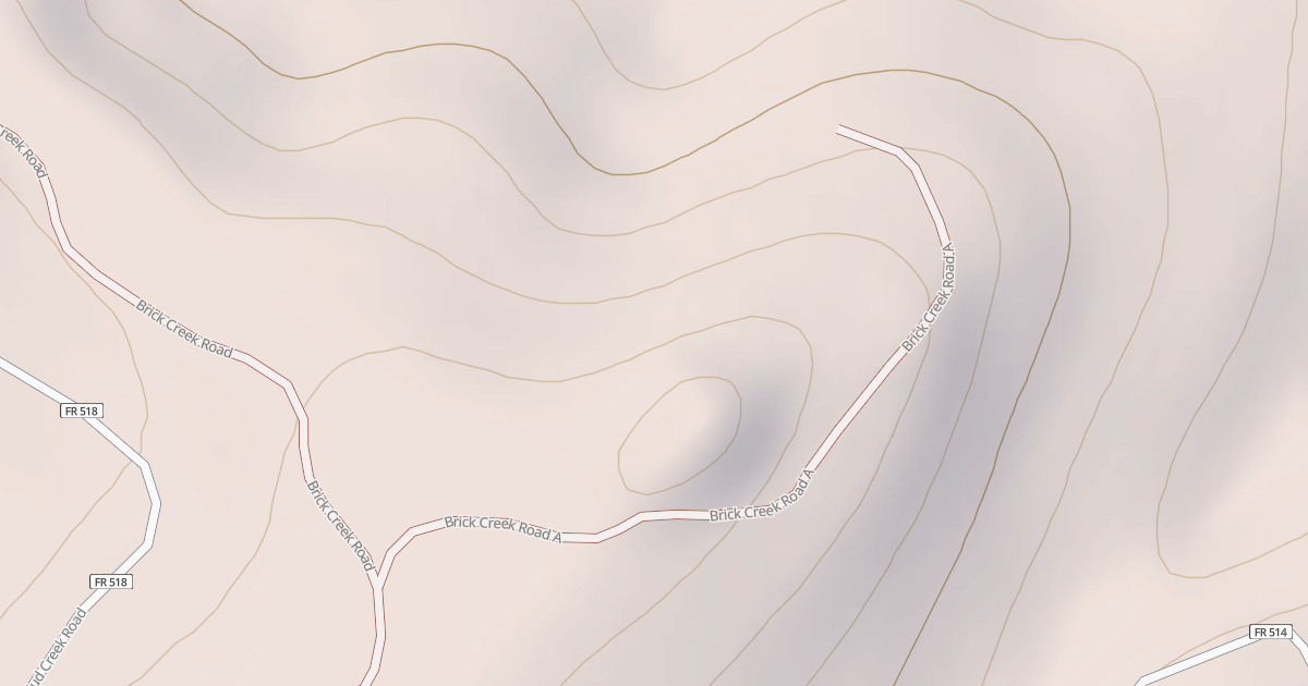 Map preview of BRICK CREEK A
