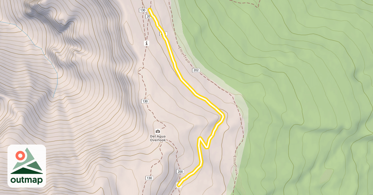 Map of Survey Trail
