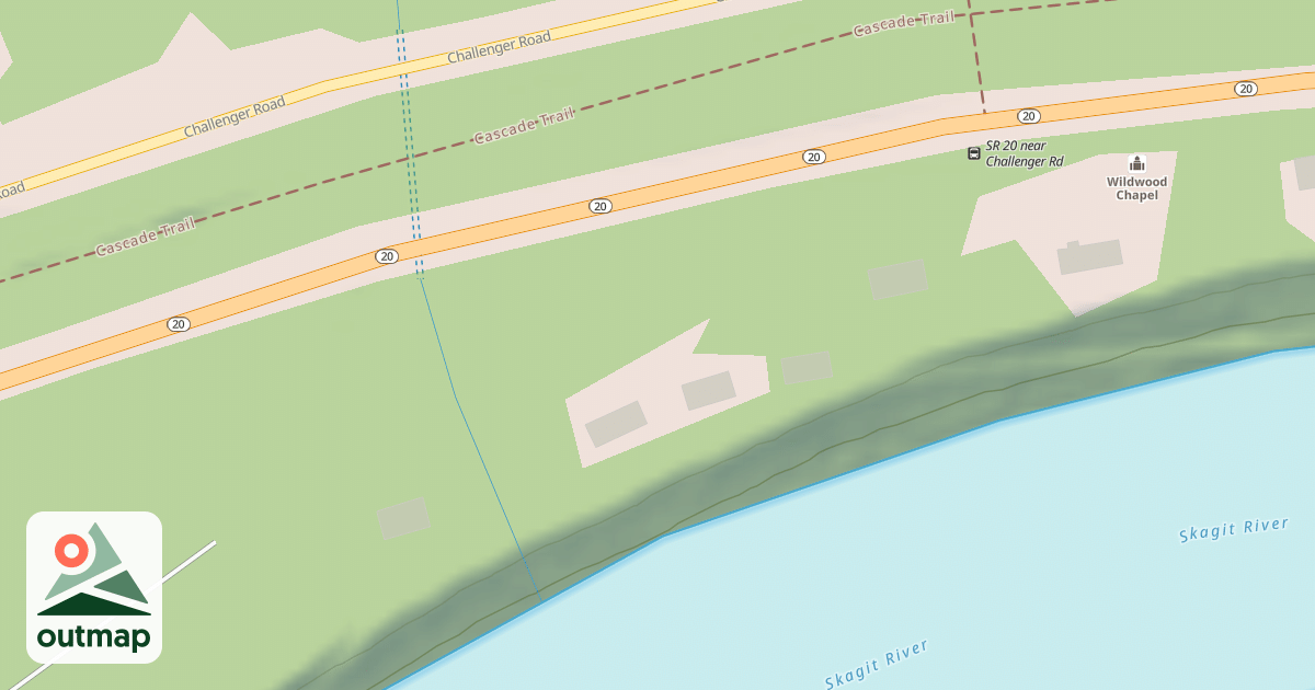 Map of BAKER RIVER RS