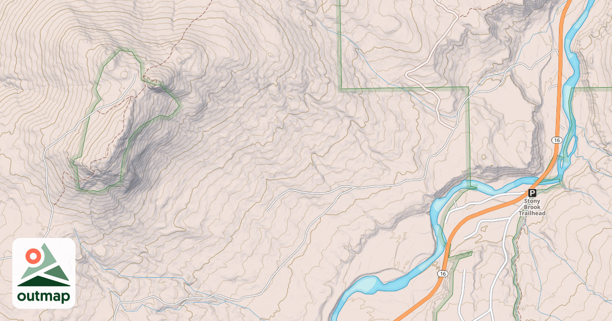 Map of Bear Springs Snomo