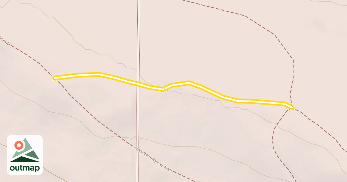 Map of Cross-Country Ski Trail