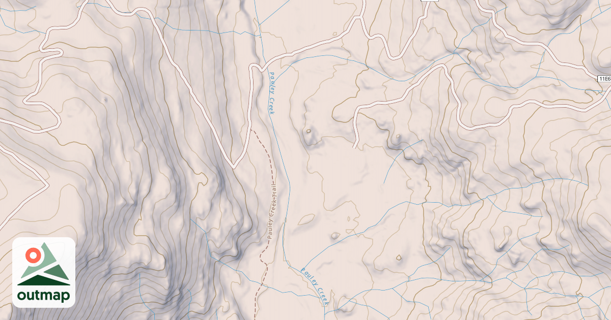 Map of USFS Motor Vehicle Use Map Trails 6244