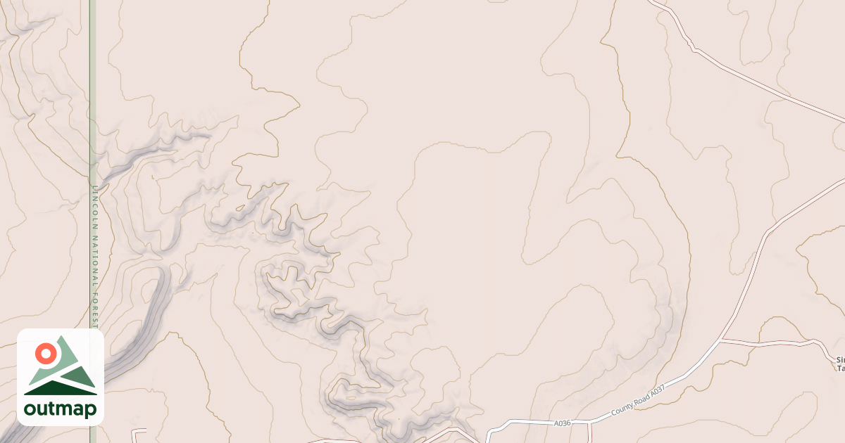 Map of USFS National Forest System Roads {0C327ACF-B299-4DA1-8235-D8320EDF23B7}