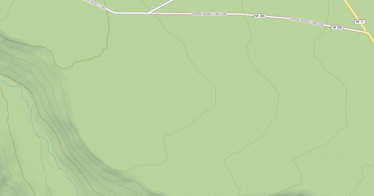 Map preview of USFS Motor Vehicle Use Map Roads {32A13708-056B-4285-8096-B2A261600B0A}