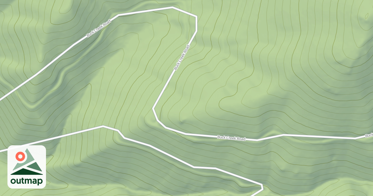 Map of (FDR) BUCK CREEK