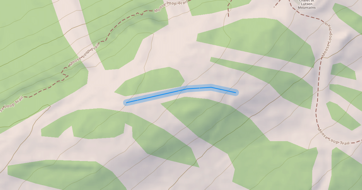 Map preview of Glade Access