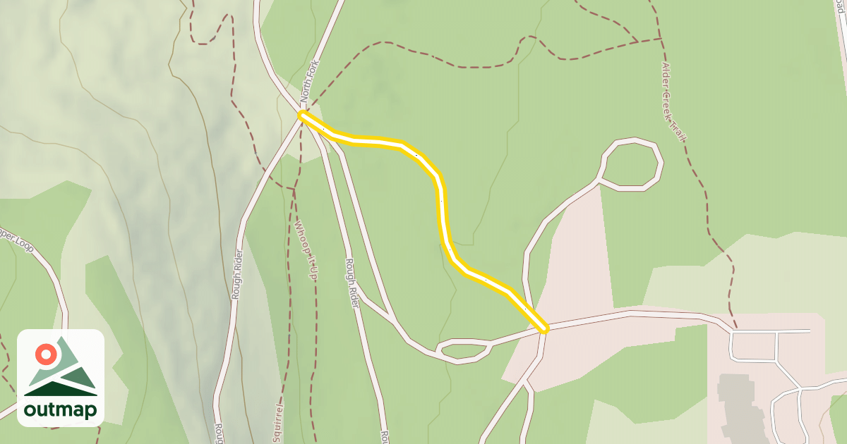 Map of Wombats Ramble