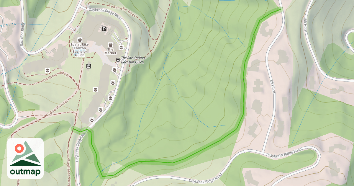 Map of Anderson Skiway