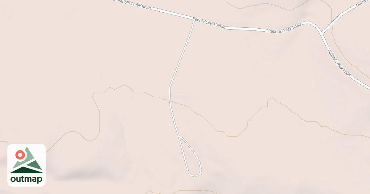 Map of PEBBLE GUARD STATION