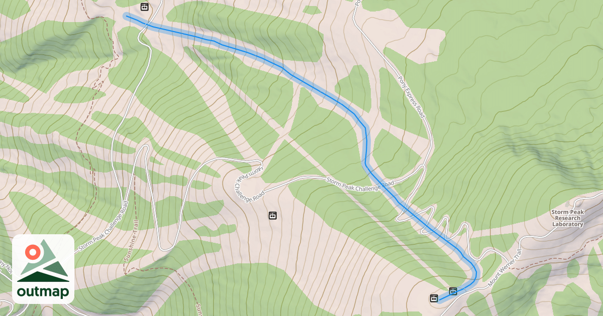 Map of Buddy's Run