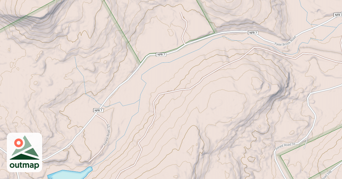 Map of Patte Brook Snomo