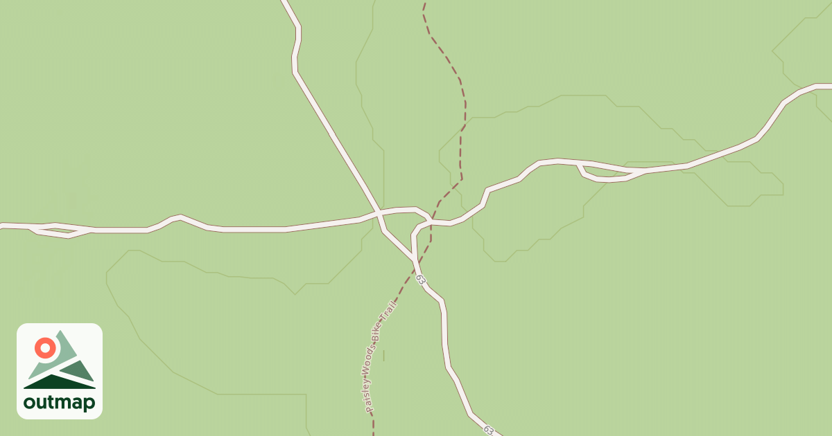 Map of Wandering Wiregrass