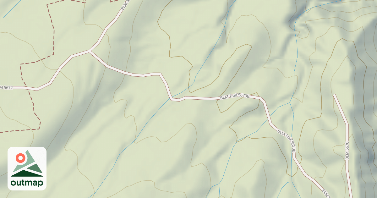 Map of Blm 5669