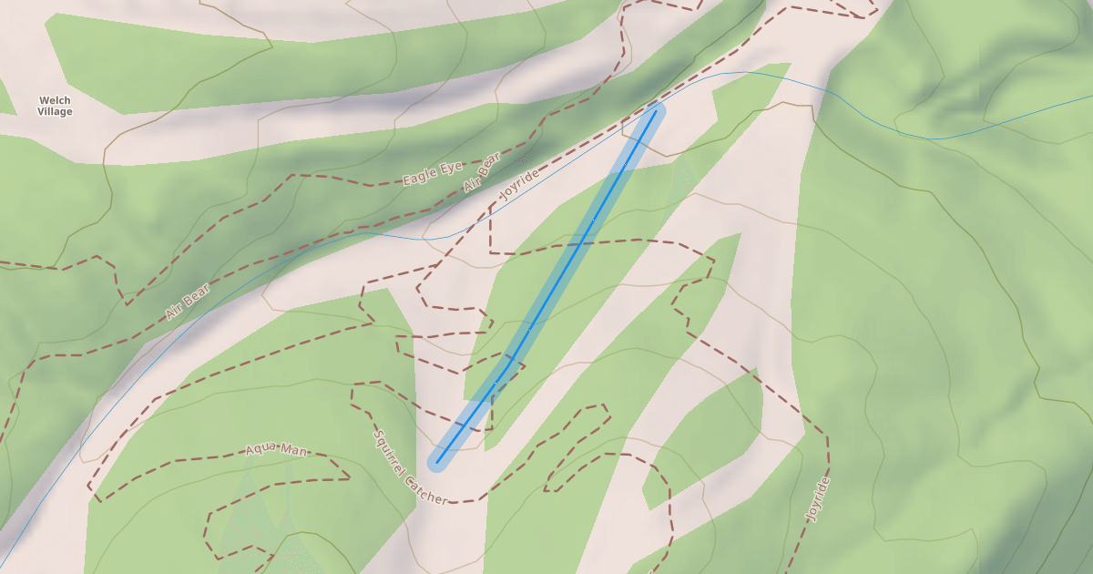 Map preview of Rachel's Run