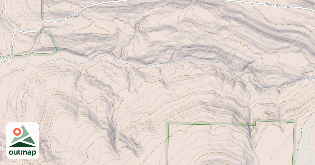 Map of USFS Motor Vehicle Use Map Roads {930B4C8B-7D33-4AD7-87A8-AE5CEEAB4A21}