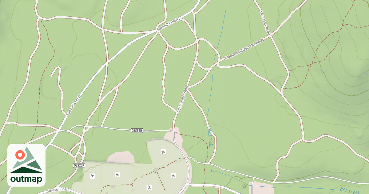 Map of CCC CAMP CUTOFF