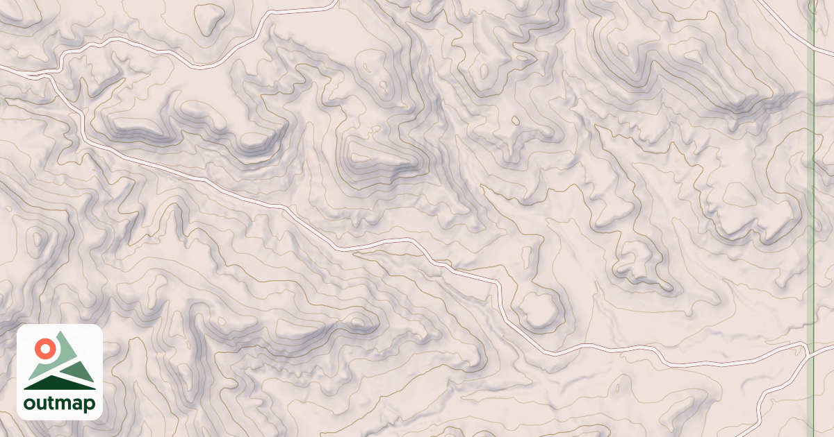 Map of DOONAN DRAW