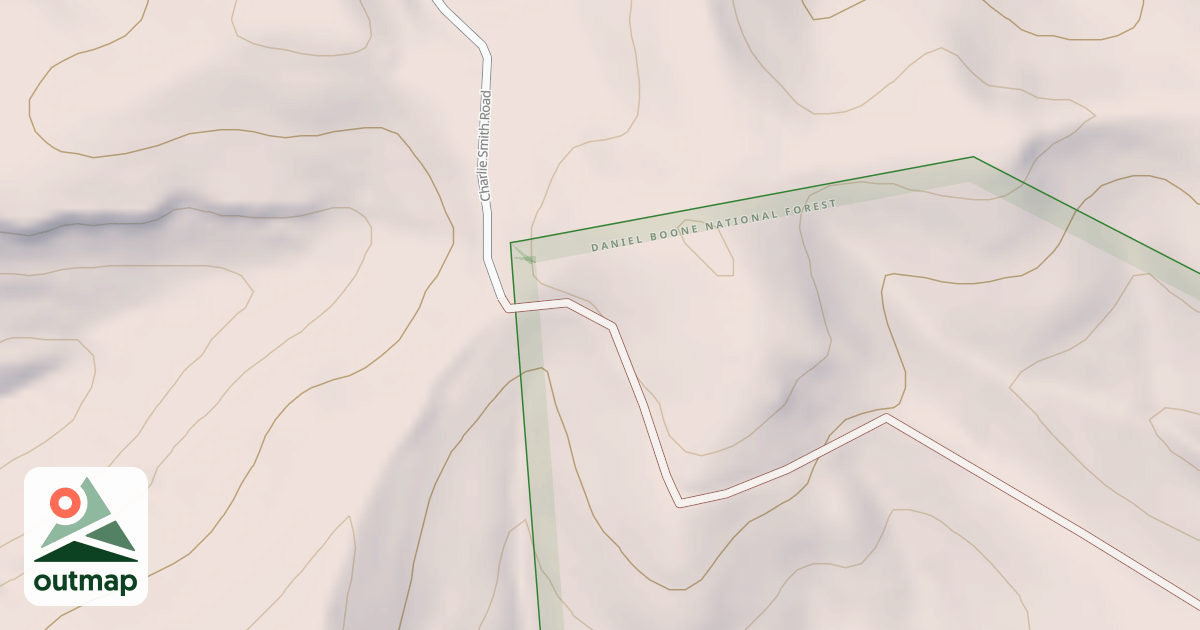 Map of WINDY RIDGE