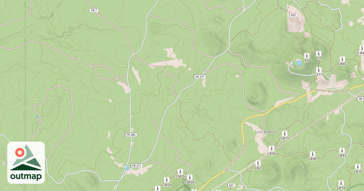 Map of DANSTONE SPRING