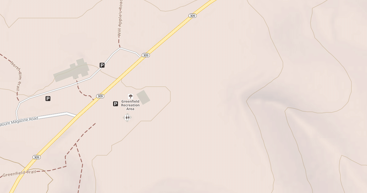 Map preview of GREENFIELD PICNIC