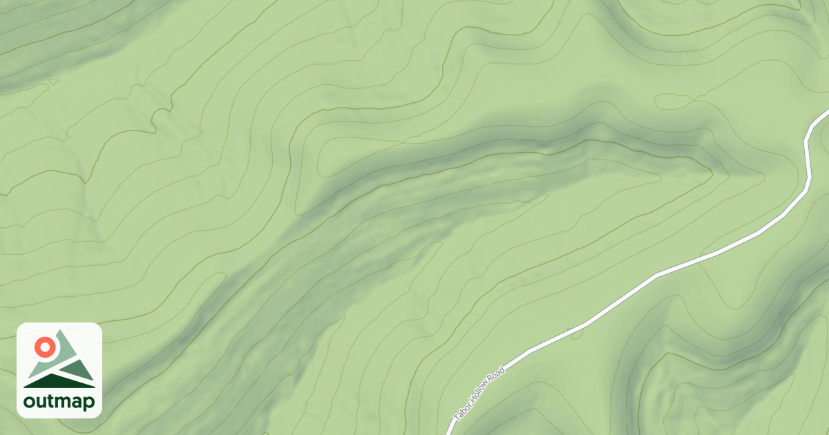 Map of BULL CREEL
