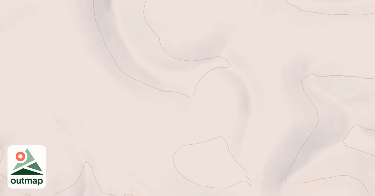 Map of TURKEY BLUFF SPUR
