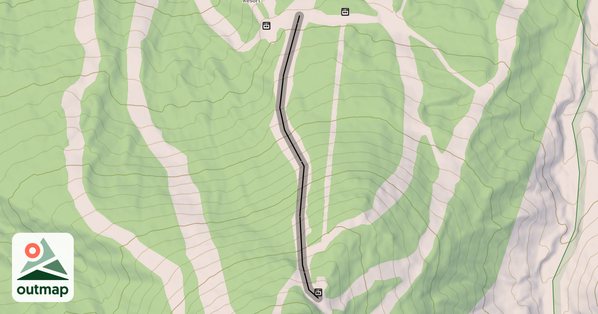 Map of Upper Kachina