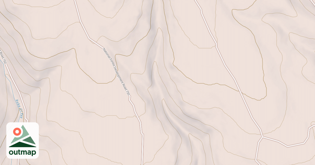Map of USFS Motor Vehicle Use Map Roads {4757C858-3308-4939-8090-9D9509A8E8B4}