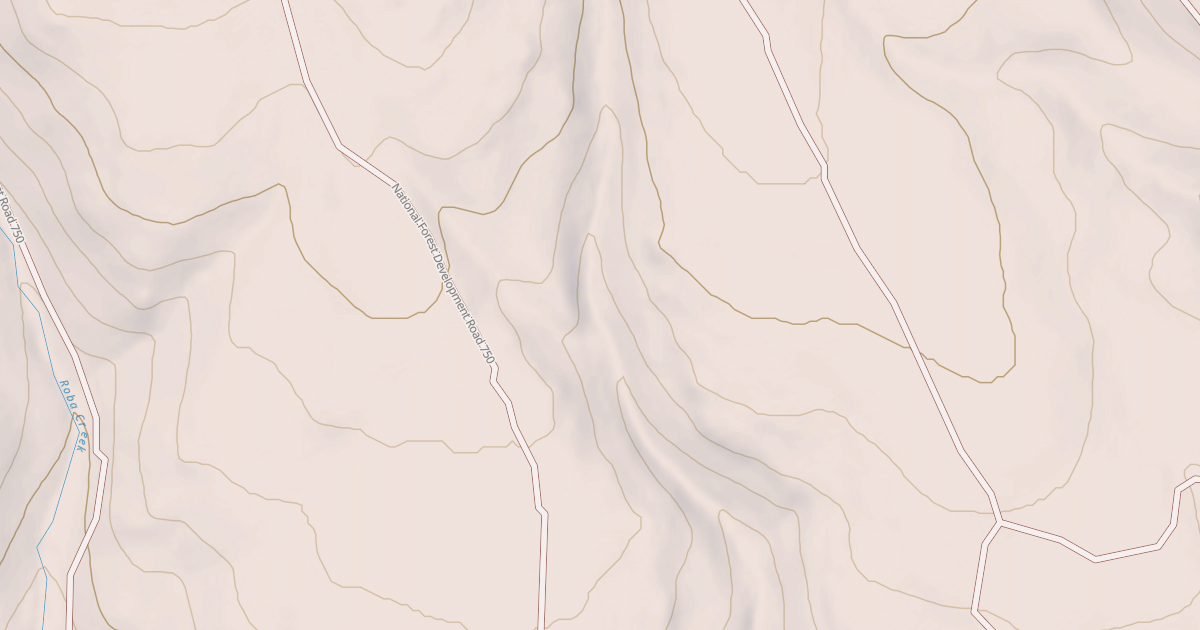 Map preview of USFS Motor Vehicle Use Map Roads {4757C858-3308-4939-8090-9D9509A8E8B4}