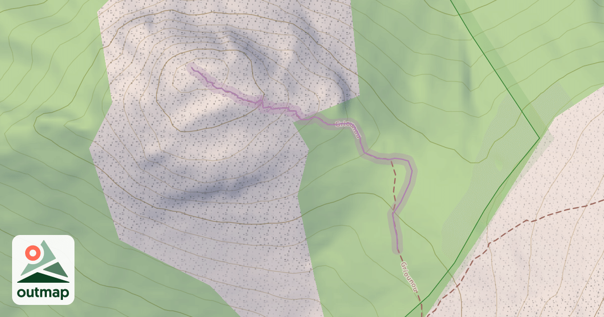 Map of Griounou