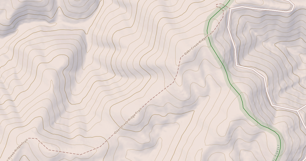 Map preview of Deer Creek Ridge