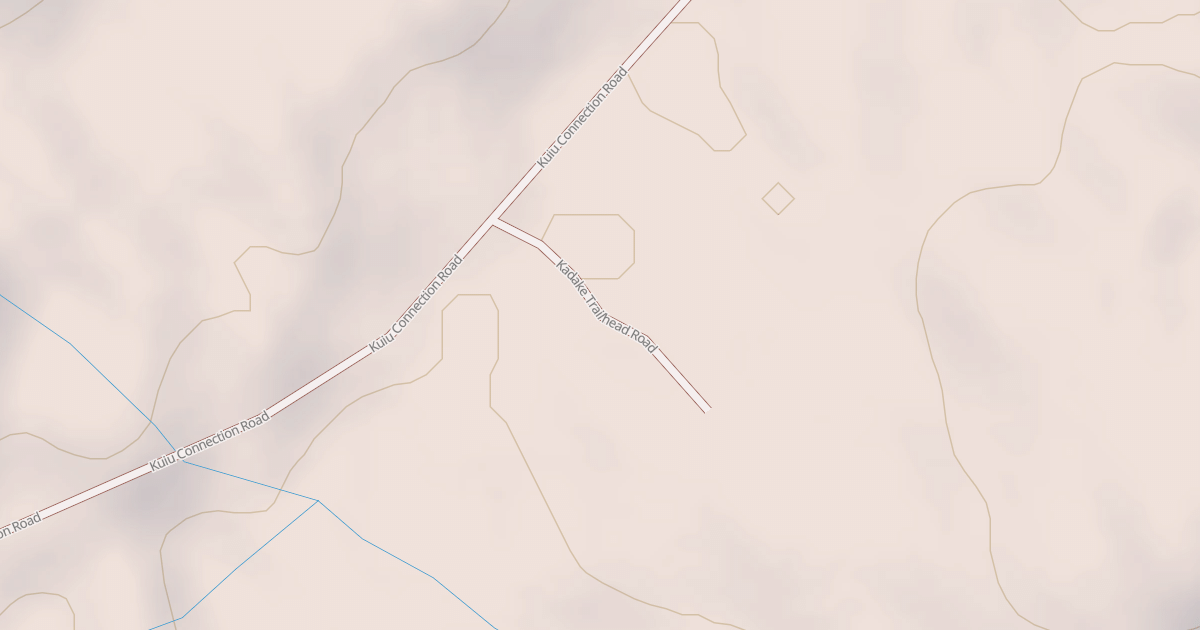 Map preview of KADAKE TRAILHEAD
