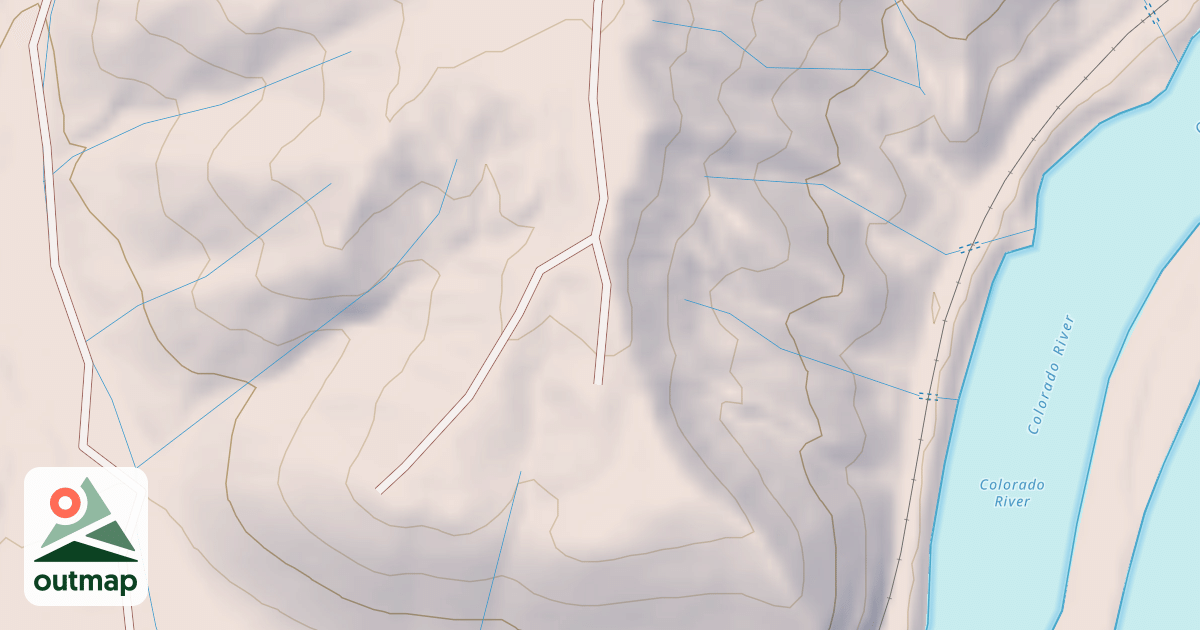 Map of BLM National GTLF Public Motorized Roads 0f02d601-fe15-4b81-b4c7-c94b0ab48457