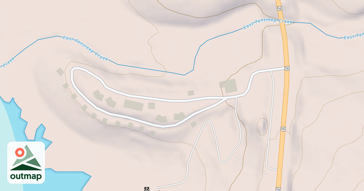 Map of MEADOWLARK LODGE