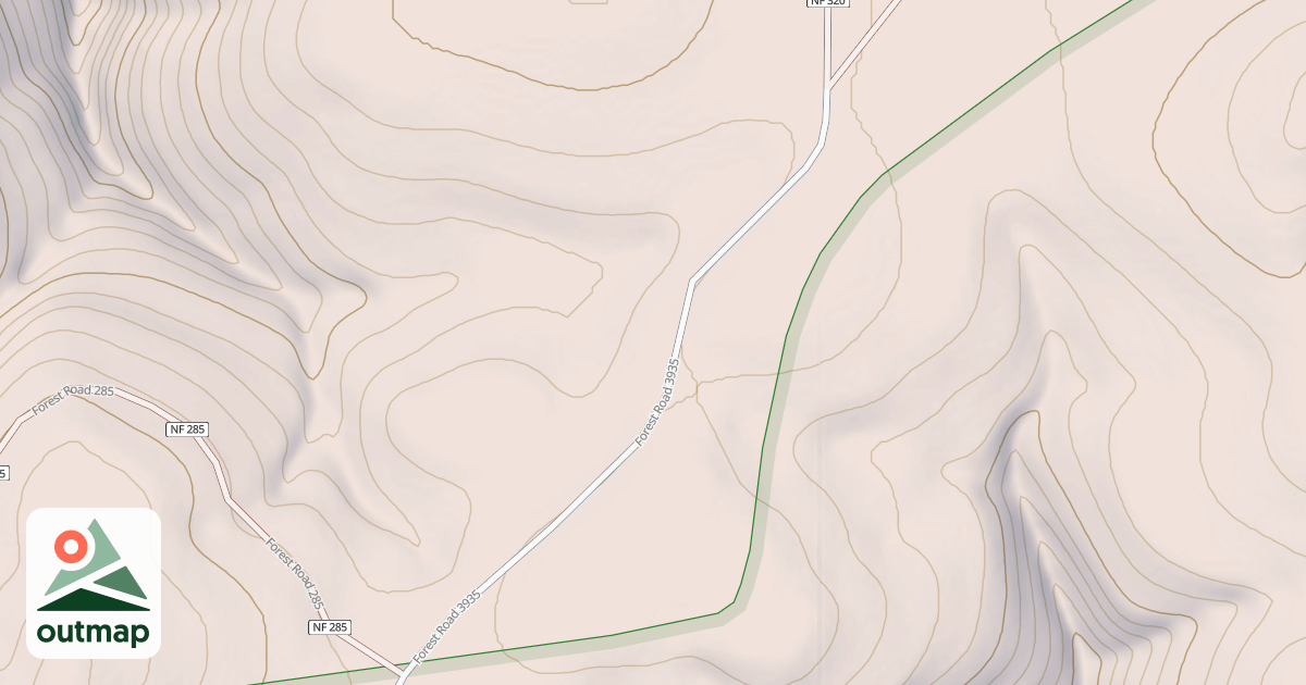 Map of JAYNES RIDGE