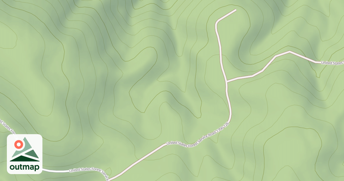 Map of USFS National Forest System Roads {0ABFC604-23BB-4DA9-A38B-D043D430044C}