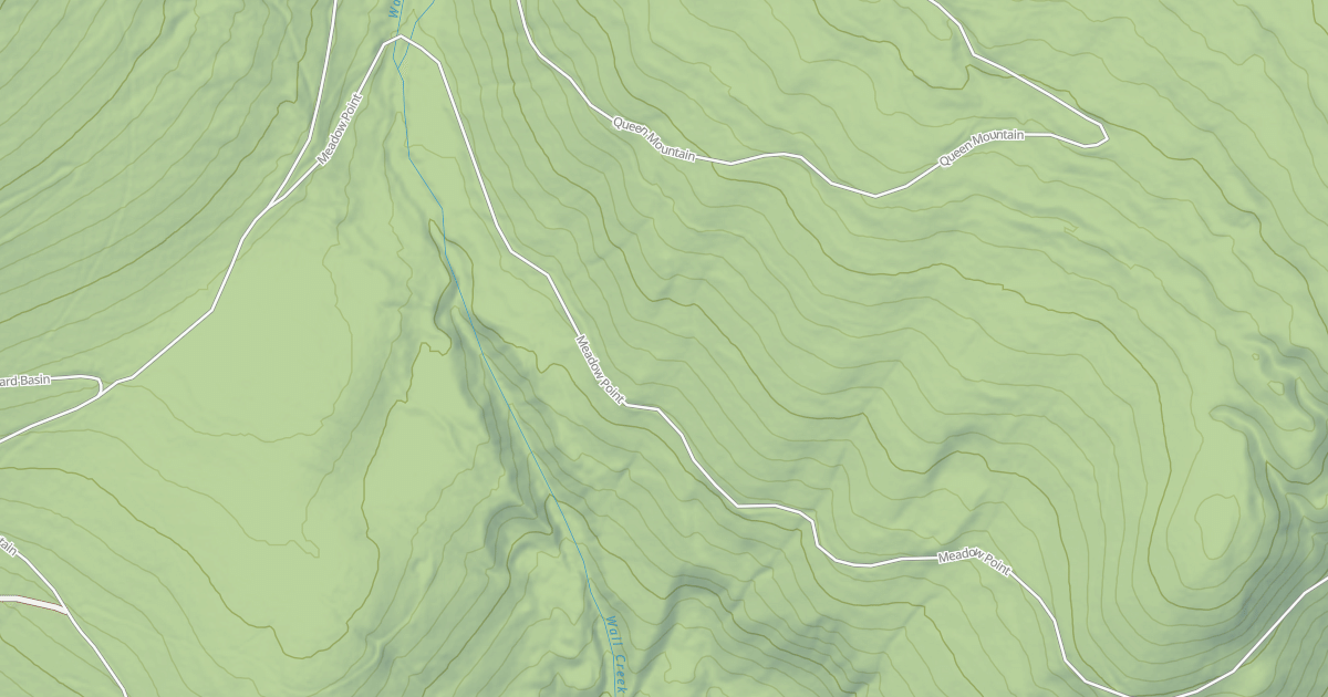 Map preview of MEADOW POINT