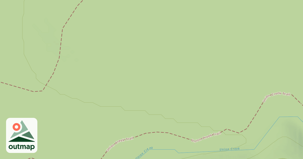 Map of Union Creek (South) Ohv