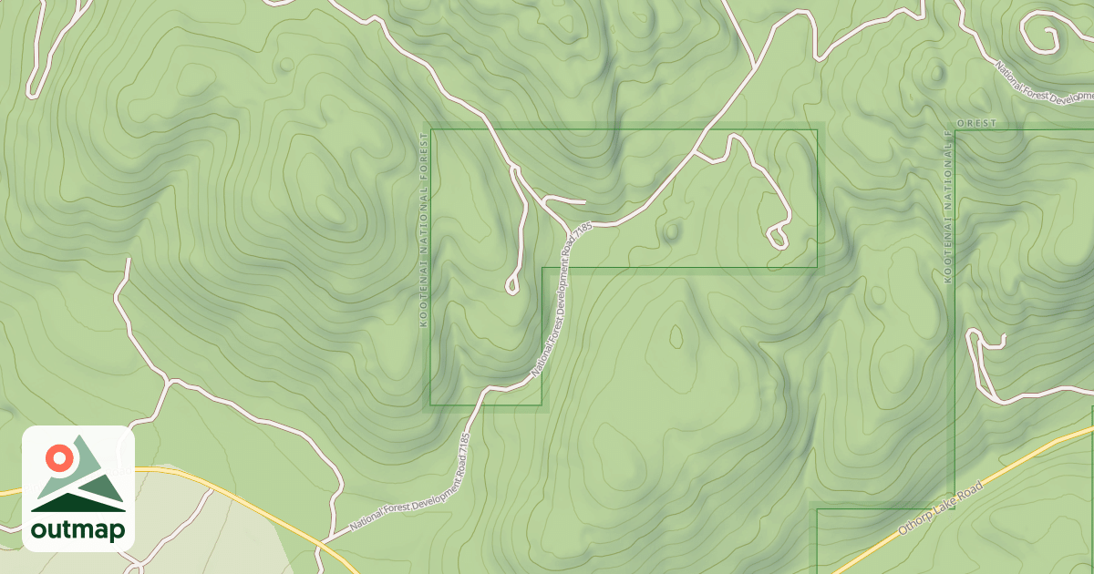 Map of BLACK BUTTE