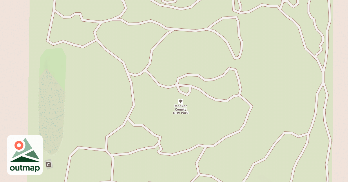 Map of Meeker County ATV/OHM Trails
